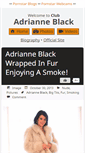 Mobile Screenshot of clubadrianneblack.com